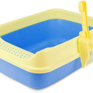 Katzentoilette KLO  Mehrfarbig  50x35x15 cm ( Gratis Schaufel beim Kauf)