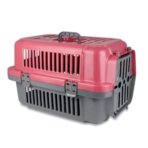 Transportbox Katze Hundetransportbox für Auto Praktische Katzentransportbox